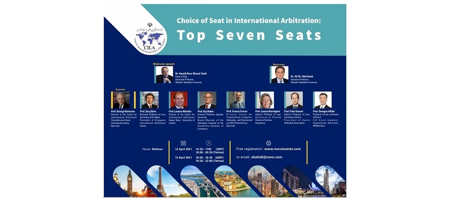 Choice of Seat in International Arbitration: Top Seven Seats
