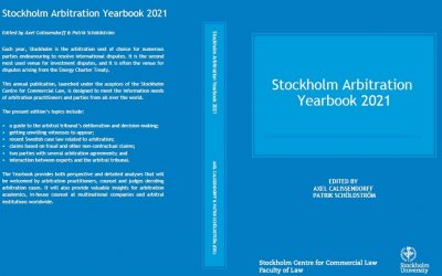 Georges Affaki contributes to the Stockholm Arbitration Yearbook