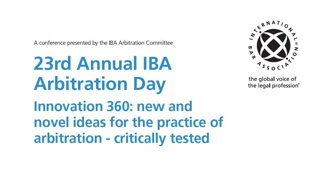 Georges Affaki speaks at the 23rd Annual IBA Arbitration Day