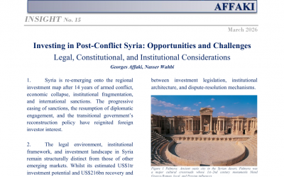 Investing in Post-Conflict Syria: Opportunities and Challenges