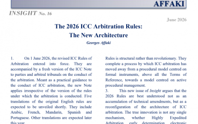 The 2026 ICC Arbitration Rules: The New Architecture